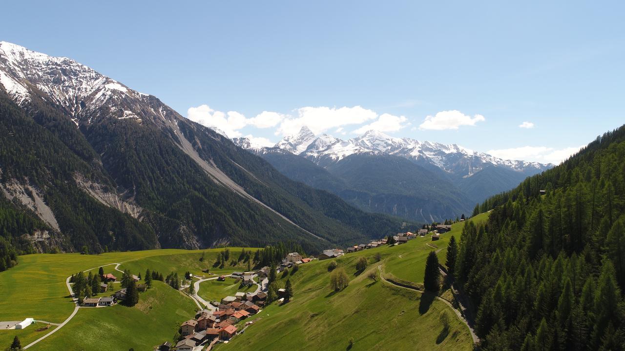 Hotel Sonnenhalde Wiesen Bagian luar foto