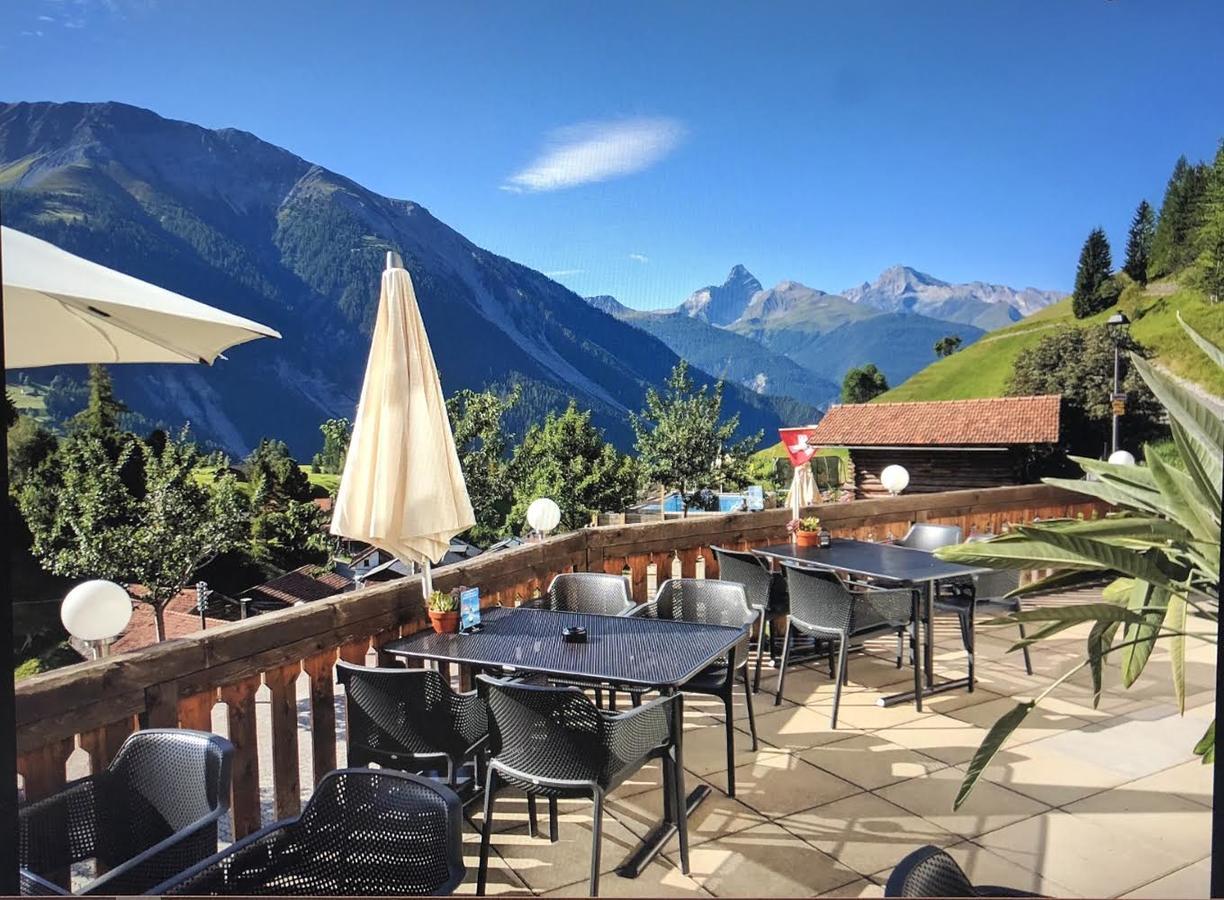 Hotel Sonnenhalde Wiesen Bagian luar foto