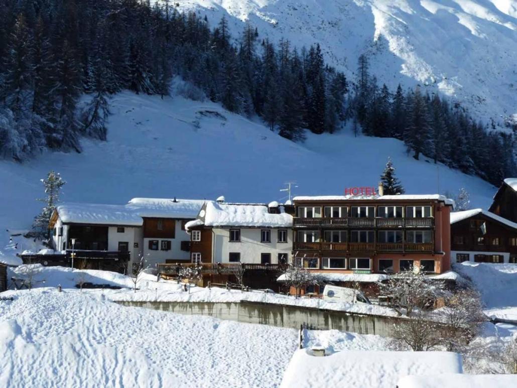 Hotel Sonnenhalde Wiesen Bagian luar foto